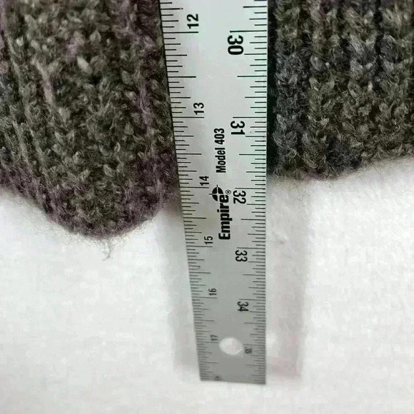 prAna Knit Tunic Sweater Women’s Sz M Purple/Black/Gray Acrylic/Poly/Wool - Picture 10 of 10